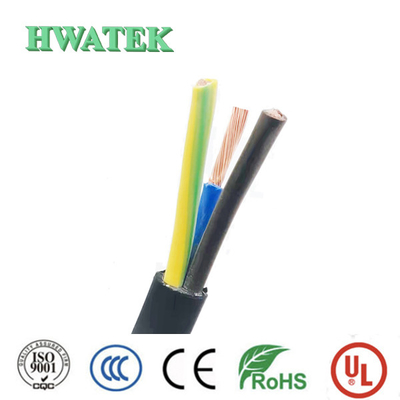 UL 20236 2C x 26AWG 캔 및 은으로 칠한 밧줄 구리 테플론 단열 TPU 자켓 RG 179 케이블