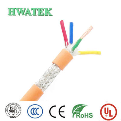 300V 80℃ UL21307 FRPE 자켓 주석 도금 구리 pp 절연 8P × 28 AWG + WAEB 케이블