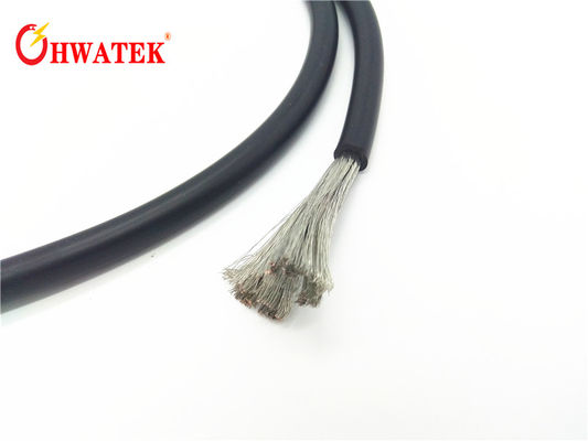 UL11331 22AWG 테프론 주석 도금 구리 연선 FEP 절연 600V 200°C 고전압 케이블