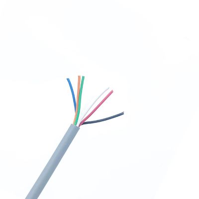 UL20276 4Cx28AWG 산업용 유연 케이블, PP 절연 PVC 자켓, 주석 도금 연선, 80℃ 30V 적용