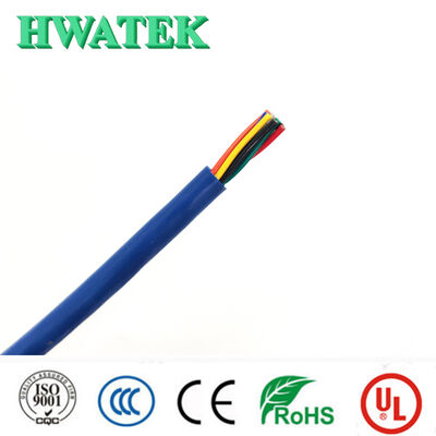 UL20940 PUR 껍질 보호 멀티 코어 유연 제어 구리 와이어 케이블 600V 등급 전압 및 오일 저항
