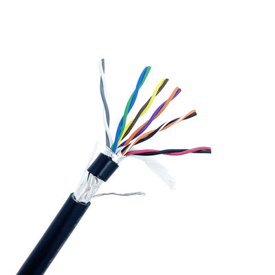 알파 5476C 300V 전기적 연성 케이블 AWM2464 6P×24AWG 차폐