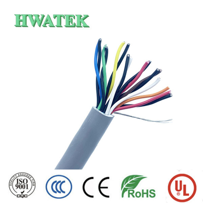 UL20002 TYPE PVC 진료 된 구리 합금 및 스트랜드 된 4Coax × 30AWG + 4C × 24AWG 80 °C 30V 의료 케이블