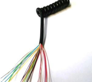1 핵심 4 핵심 다수 가닥 5 핵심 스파이럴 케이블 0.2mm2는 보호할 필요가 없어서 격리했습니다