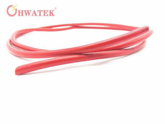 UL11331 22AWG 테프론 주석 도금 구리 연선 FEP 절연 600V 200°C 고전압 케이블