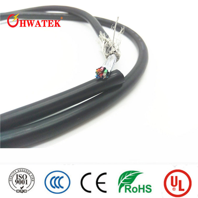Hwatek 24AWG 꼬임 실드 로봇 케이블 305m 롤