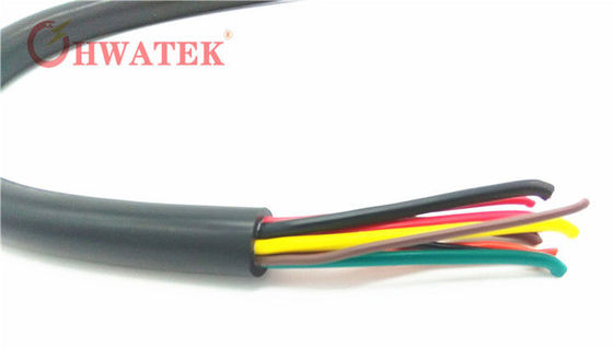 UL2517 13P×24AWG+AB PVC 절연 산업용 유연성 케이블, 105℃ 등급 및 주석 도금 연선 도체
