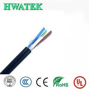 UL2103 1P×28AWG + 2C x 28AWG 보호 USB 2.0 캔 구리 스트랜딩 XLPE 단열 PVC 재킷 300V 105°C 케이블