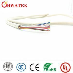 UL20276 4Cx28AWG 산업용 유연 케이블, PP 절연 PVC 자켓, 주석 도금 연선, 80℃ 30V 적용