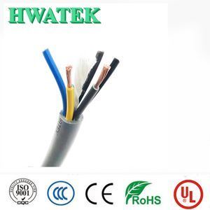UL21408 2C × 18AWG 배수 와이어 틴 구리 스트랜딩 XLPE 단열 XLPE 재킷 300V 105 °C 기름 저항 케이블