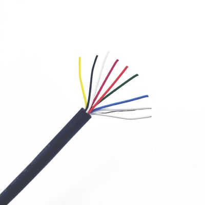 UL2464 산업용 유연 케이블 2C×18AWG+10C×24AWG+W 구성 VW-1 플레임 등급 및 UL 인증