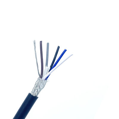 PVC 절연이 적용된 UL 인증 300V 정격 주석 도금 구리 도체 플렉시블 전기 케이블