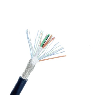 PVC Sheath FT2 Flame Retardant 26AWG Multicore Flexible Cable for Elevator Control Signal Transmission 300V Rated