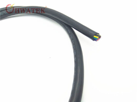 PVC Sheath FT2 Flame Retardant 26AWG Multicore Flexible Cable for Elevator Control Signal Transmission 300V Rated