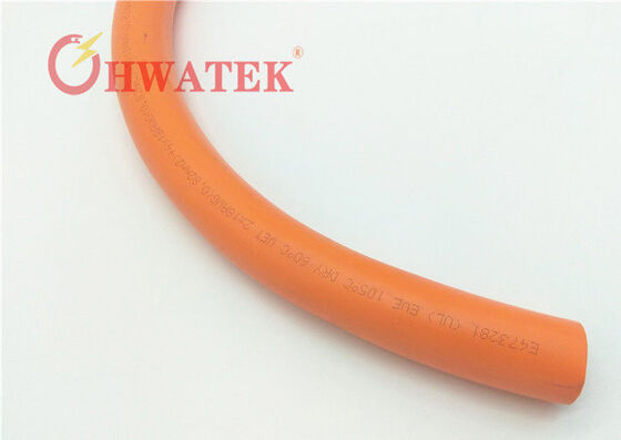 Custom Bare Copper Stranded EV Charging Cable with EVI-2 Insulation and EVM-1 Jacket for Electric Vehicles