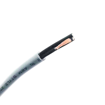 UL20276 TYPE PVC 재킷 PP 단열 캔 구리 스트랜드 34P × 30AWG + AB 80 °C 30V 케이블