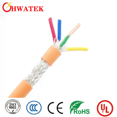 VCT 표준 비친 구리 스트랜드 3C × 2.0 mm2 600V -40 ~ 105 °C PVC 자켓 VCT 케이블