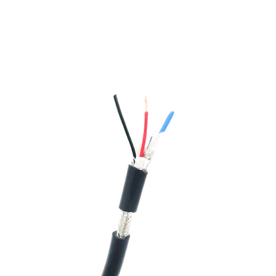 VCT 표준 비친 구리 스트랜드 3C × 2.0 mm2 600V -40 ~ 105 °C PVC 자켓 VCT 케이블