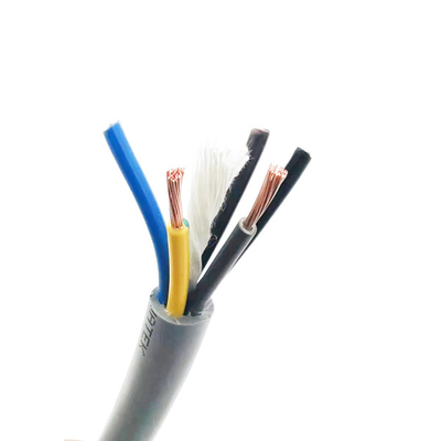 UL2464 TYPE PVC 캔 구리 24C × 20AWG (7/0.32T) + MB 80 °C 300V 기름 저항 케이블