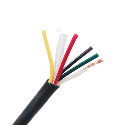 UL2464 TYPE PVC 캔 구리 24C × 20AWG (7/0.32T) + MB 80 °C 300V 기름 저항 케이블