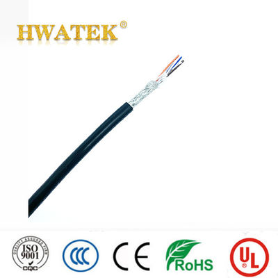 300V 80℃ UL21307 FRPE 자켓 주석 도금 구리 pp 절연 8P × 28 AWG + WAEB 케이블
