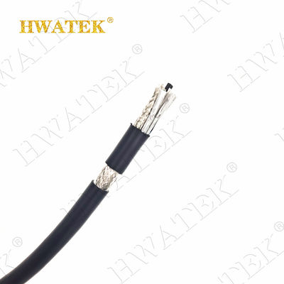UL20276 콘크리트 된 구리 스트랜드 6C × 28AWG + 1P x 28AWG 엮은 80 °C 30V PP 단열 PVC 재킷 케이블