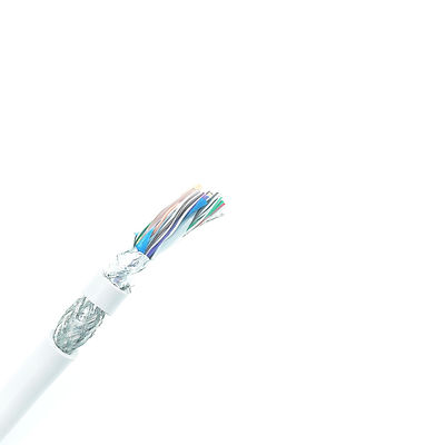 맞춤형 10 코어 28AWG 및 2 코어 20AWG TPE 절연 생체 적합성 PVC 자켓 의료용 케이블