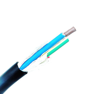 UL2464 주석 도금 구리 연선 산업용 유연 케이블, PVC 절연 PVC 재킷 3P 24AWG OD 6.2mm 케이블