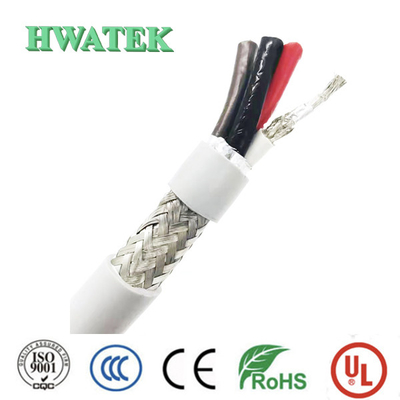벌거벗은 구리 연선 실드 케이블 NOUL 6C × 18 AWG + 3C × 10AWG 300V TPU 재킷 복합 케이블