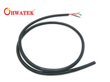 탄력적인 전기적인 4C Ｘ 30AWG 7 / 0.10T UL2725 케이블 30V