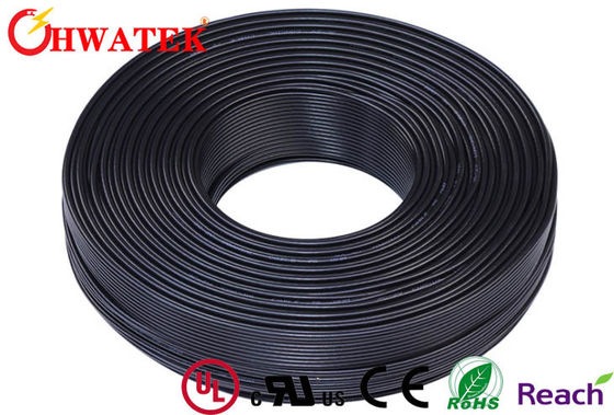 UNSHLD PVC BK 3.45X7.4MM 플래트 케이블 UL 2464 3Fx18AWG(41/0.16T)