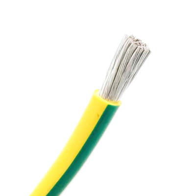 벌거벗은 구리는 1개의 AWG 600V 105℃ PVC 재킷 UL1232 단 하나 철사를 좌초시켰습니다