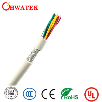 열 가소성 폴리우레탄 수지는 전기적 연성 케이블 UL20549 3P Ｘ 24AWG + Ｗ 300V를 입힙니다