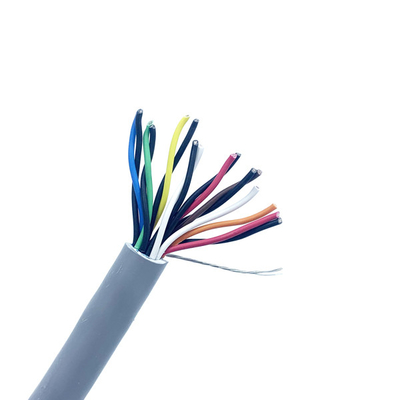 4C Ｘ 26AWG 연성 케이블 주석 도금 구리 꼼짝 못하게 된 알파 86104CY UL2661