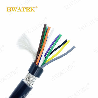 사용자 지정 3×26AWG 캔 구리 스트랜드 산업 유연 케이블 PP 단열 및 TPU 재킷 300V 등급