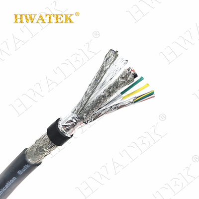 UL20276 TYPE PVC Jacket PVC insulation Tinned Copper Strande1P ×26 AWG + 6C×20 AWG 80℃ 30V Cable